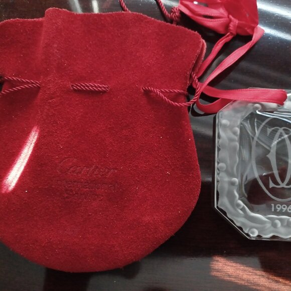 Cartier Crystal Holiday Ornament circa 1996 - Picture 5 of 5